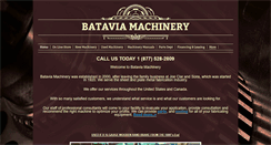 Desktop Screenshot of bataviamachinery.net