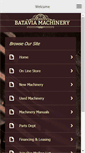 Mobile Screenshot of bataviamachinery.net